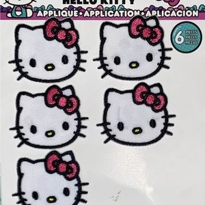 hello kitty iron on patches